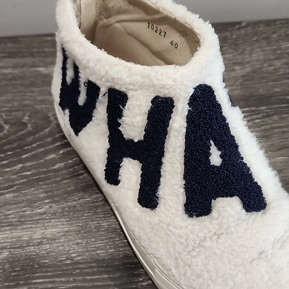 Joshua Sanders What Ever Fuzzy Zipper Back Sneaker Booties - Picture 2 of 8